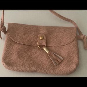 Beautiful new pink crossbody purse / hand bag